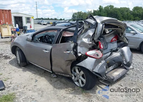 2010 Nissan Murano Sl z USA, uszkodzony, nr VIN JN8AZ1MUXAW007165